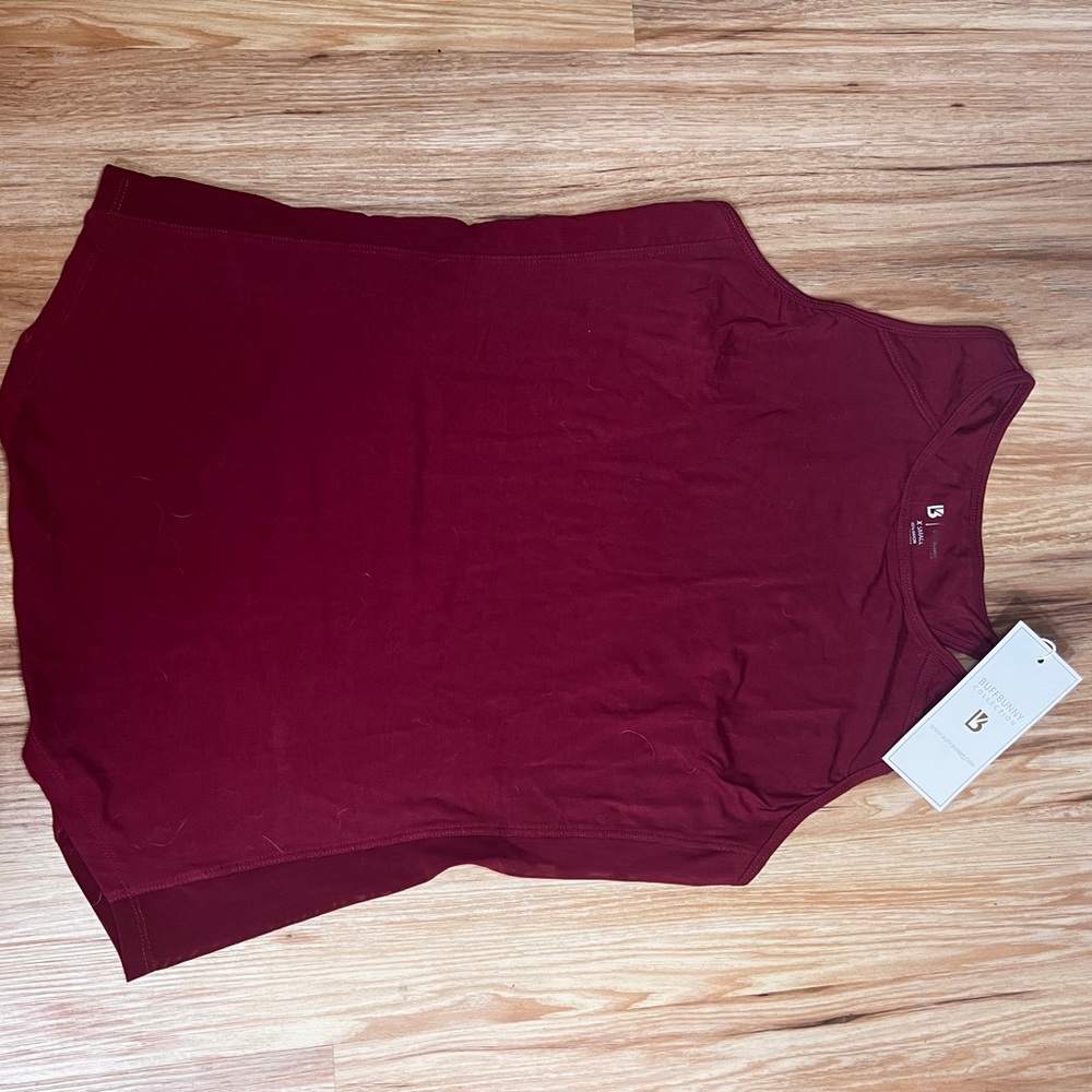 Buffbunny xsmall NWT Vineyard red tank top